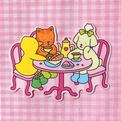 Adesivo Hora do Chá