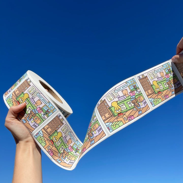 Adesivo dos Correios