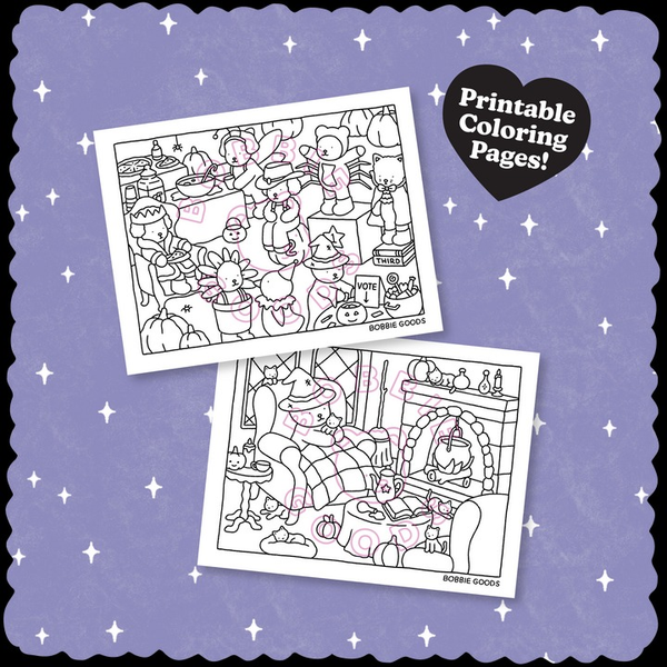 Download digital • Desenhos para colorir de Halloween